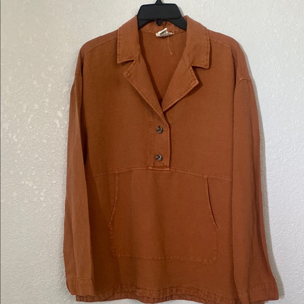 Women's Utility Jacket in Rust